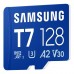 Карта пам'яті Samsung 128GB microSDXC class 10 UHS-I U3 V30 A2 T7 (MB-MB128T/WW)