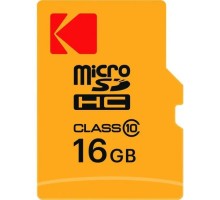 Карта пам'яті Kodak 16GB microSDHC class 10 UHS-I (EKMSDM16GHC10CJ60K)