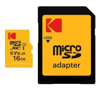 Карта пам'яті Kodak 16GB microSDHC class 10 UHS-I (EKMSDM16GHC10J60K)