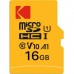 Карта пам'яті Kodak 16GB microSDHC class 10 UHS-I (EKMSDM16GHC10J60K)