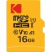 Карта пам'яті Kodak 16GB microSDHC class 10 UHS-I (EKMSDM16GHC10J60K)