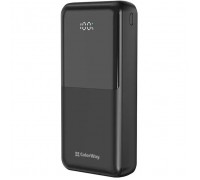 Батарея універсальна ColorWay 20 000 mAh DigiPower PD/22.5W, QC/4.0, Black (CW-PB200LP01BK)