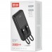 Батарея універсальна ColorWay 20 000 mAh DigiPower PD/22.5W, QC/4.0, Black (CW-PB200LP01BK)
