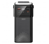 Батарея універсальна XO 30000mAh, PD/20W, QC/22,5W, Lamp, black (XO-PR285)