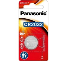 Батарейка CR 2032 Lithium 1pcs Blister Panasonic (CR-2032PT/1B)
