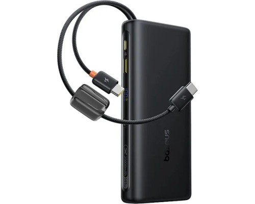 Батарея універсальна Baseus 25000mAh EnerFill FC41 145W Digital Display Built-in Dual USB-C Cable (E0028H03)