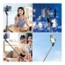 Монопод для селфі RTAKO Q10R MINI Clip selfie stick Black (6942063215332)