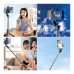 Монопод для селфі RTAKO Q10R MINI Clip selfie stick Black (6942063215332)