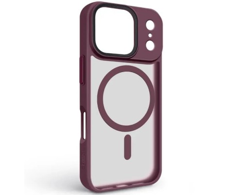 Чохол до мобільного телефона Armorstandart Uniq MagCase Apple iPhone 18 Pro / 17 Pro Dark Cherry (ARM92319)