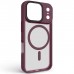 Чохол до мобільного телефона Armorstandart Uniq MagCase Apple iPhone 18 Pro / 17 Pro Dark Cherry (ARM92319)