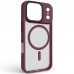 Чохол до мобільного телефона Armorstandart Uniq MagCase Apple iPhone 18 Pro / 17 Pro Dark Cherry (ARM92319)