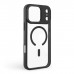 Чохол до мобільного телефона Armorstandart Unit-C MagCase Apple iPhone 17 Pro Black + Orange Button Set (ARM90585)