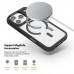 Чохол до мобільного телефона Armorstandart Unit-C MagCase Apple iPhone 17 Pro Black + Orange Button Set (ARM90585)