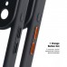 Чохол до мобільного телефона Armorstandart Unit-C MagCase Apple iPhone 17 Pro Black + Orange Button Set (ARM90585)