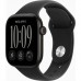 Смарт-годинник Apple Watch Series 12 GPS 42mm Black Aluminium Case with Black Sport Band - S/M (MJEA4RK/A)