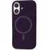 Чохол до мобільного телефона BeCover FIBRA Silicone OmniMag Apple iPhone 16 Dark Purple (716225)