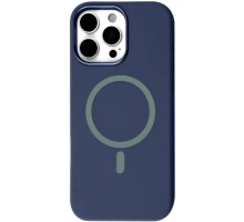 Чохол до мобільного телефона BeCover FIBRA Silicone OmniMag Apple iPhone 16 Pro Max Deep Blue (716235)