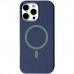 Чохол до мобільного телефона BeCover FIBRA Silicone OmniMag Apple iPhone 16 Pro Max Deep Blue (716235)