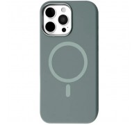 Чохол до мобільного телефона BeCover FIBRA Silicone OmniMag Apple iPhone 16 Pro Max Gray (716236)