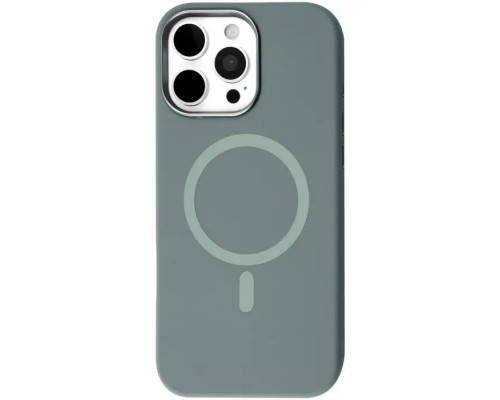 Чохол до мобільного телефона BeCover FIBRA Silicone OmniMag Apple iPhone 16 Pro Max Gray (716236)