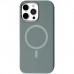 Чохол до мобільного телефона BeCover FIBRA Silicone OmniMag Apple iPhone 16 Pro Max Gray (716236)