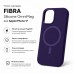 Чохол до мобільного телефона BeCover FIBRA Silicone OmniMag Apple iPhone 17 Dark Purple (716197)