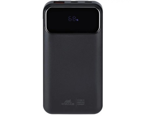 Батарея універсальна RivaCase 10000mA, 22.5W, QC/PD, black (RIVAPOWER VA2211 (Black))