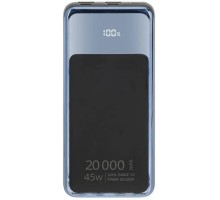 Батарея універсальна RivaCase 20000mA, 45W, QC/PD, LCD, black (RIVAPOWER VA1075 (Black))
