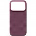 Чохол до мобільного телефона Armorstandart BlackIcon Kevlar MagCase Apple iPhone 18 Pro Dark Cherry (ARM92843)