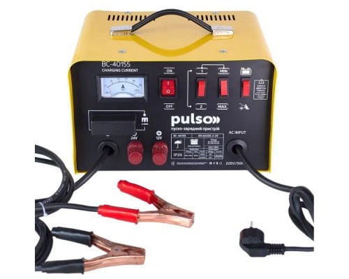 Пуско зарядний пристрій PULSO BC-40155 12&24V/45A/Start-100A/20-300AHR (BC-40155)