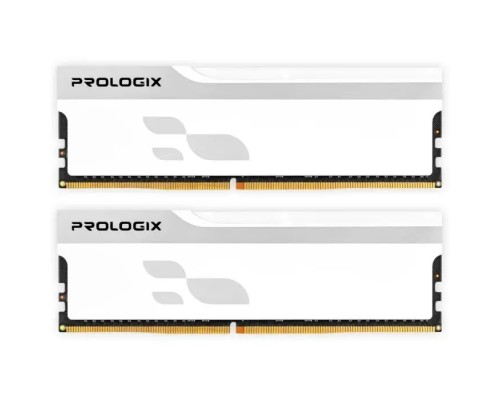 Модуль пам'яті для комп'ютера DDR4 16GB (2x8GB) 3600 MHz Onyx White Prologix (PRO16GB3600YW4K)