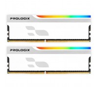 Модуль пам'яті для комп'ютера DDR4 16GB (2x8GB) 3600 MHz Onyx White RGB Prologix (PRO16GB3600YWR4K)
