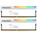 Модуль пам'яті для комп'ютера DDR4 16GB (2x8GB) 3600 MHz Onyx White RGB Prologix (PRO16GB3600YWR4K)