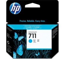 Картридж HP DJ No.711 DesignJet 120/520 Cyan (CZ130A)