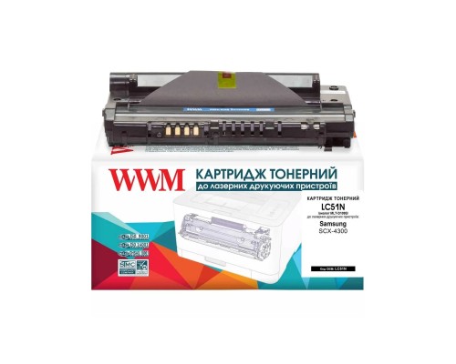 Картридж WWM для Samsung SCX-4300 (LC51N)