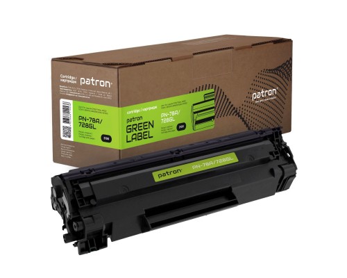 Картридж Patron HP LJ CE278A/CANON 728 GREEN Label (PN-78A/728GL)