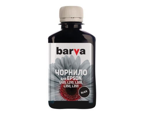 Чорнило Barva EPSON L100/L210/L300/L350/L355 180г (T6641) BLACK (L100-399)