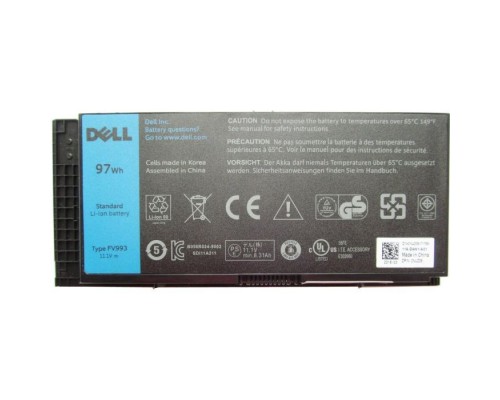 Акумулятор до ноутбука Dell Precision M4800 FV993, 8310mAh (97Wh), 9cell, 11.1V, Li-ion, (A47365)