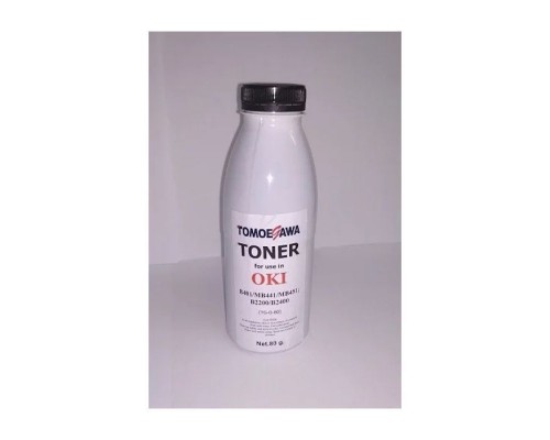 Тонер OKI B401/MB441/MB451; B2200/B2400, 80г Tomoegawa (TG-O-80)