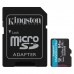 Карта пам'яті Kingston 64GB microSDXC class 10 UHS-I U3 A2 Canvas Go Plus (SDCG3/64GB)