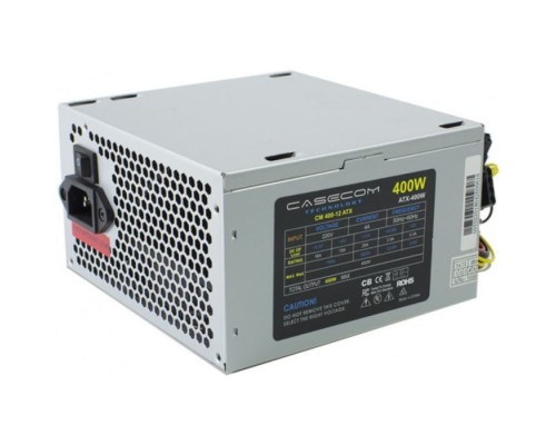 Блок живлення Casecom 400W (CM 400-12 ATX)