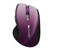 Мишка Canyon CNS-CMSW01P Wireless Purple/Black (CNS-CMSW01P)