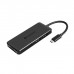 Концентратор Transcend Type-C HUB 6 ports microSD/SD Black (TS-HUB5C)