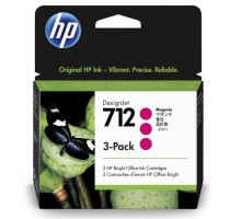 Картридж HP DJ No.712 DesignJet Т230/Т630 3-Pack 29-ml Magenta (3ED78A)