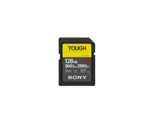 Карта пам'яті Sony 128GB SDXC class10 UHS-II U3 V90 Tough (SFG1TG)