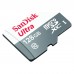 Карта пам'яті SanDisk 128GB microSDHC class 10 UHS-I Ultra (SDSQUNR-128G-GN3MA)