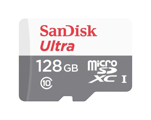 Карта пам'яті SanDisk 128GB microSDHC class 10 UHS-I Ultra (SDSQUNR-128G-GN3MA)