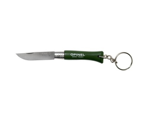Ніж Opinel 4 Inox VRI Green (002054)