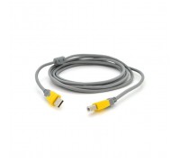 Кабель для принтера USB 2.0 AM/BM 1.5m Merlion (YT-AM/BM-1.5GY)