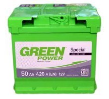 Акумулятор автомобільний GREEN POWER 50Аh (000022354)